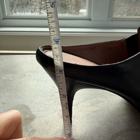 Donald J Pliner calf skin black mule - Picture 9 of 9